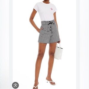 rag & bone gingham shorts